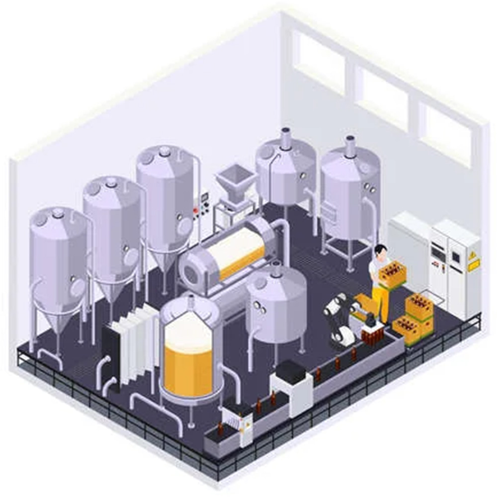 The stage changes in beer fermentation process