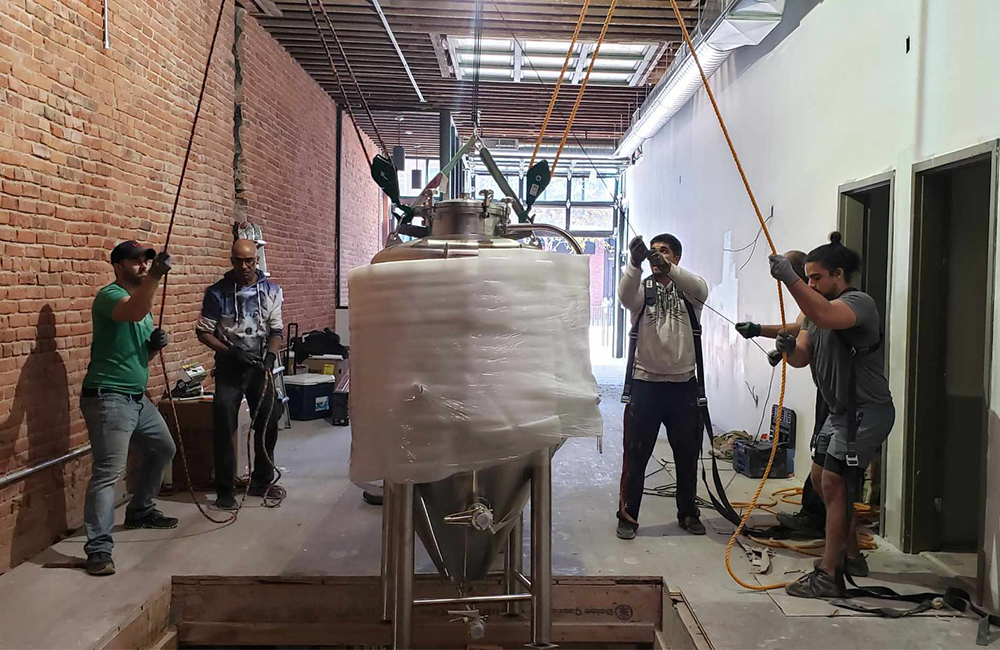 Sistema de cervecería 3BBL, fermentador de cerveza