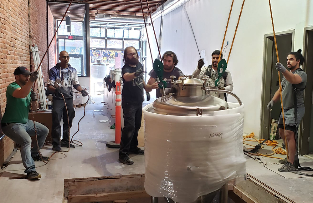 Sistema de cervecería 3BBL, fermentador de cerveza