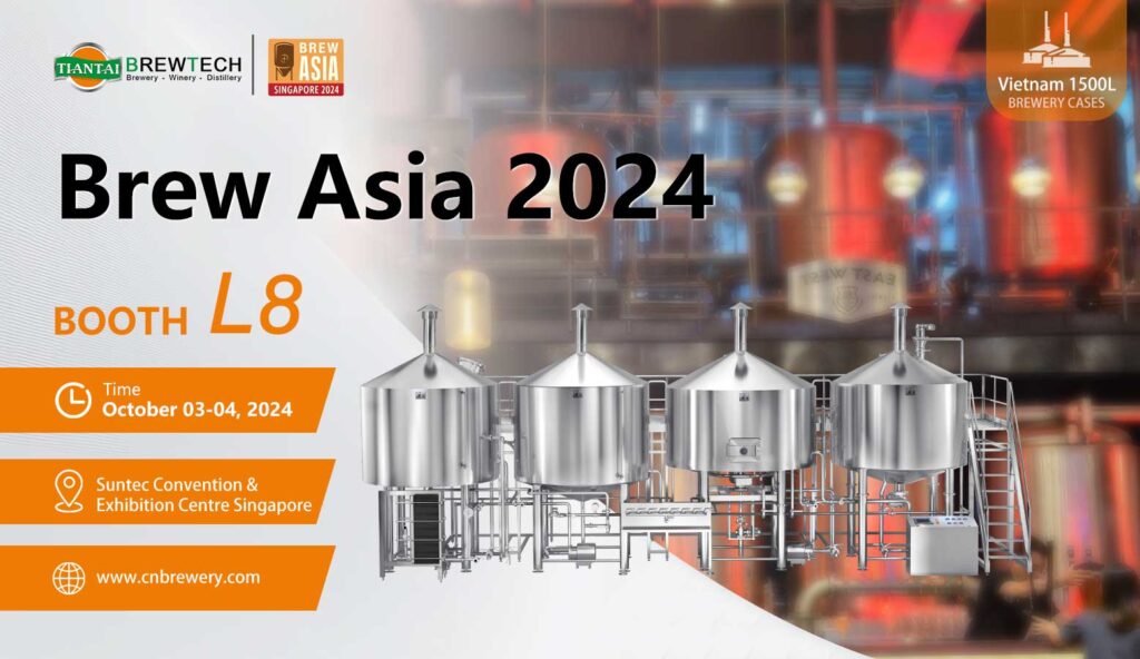 Booth L8 at brew Asia 2024